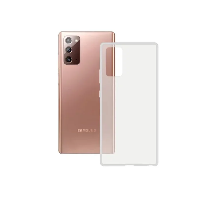 Funda de tpu transparente anti-resbaladiza y anti-ralladuras para el modelo galaxy note 20, note 20 5g.