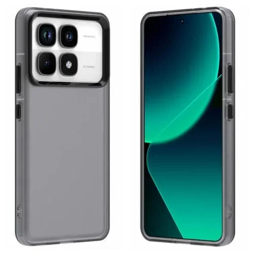 Funda Híbrida de TPU a Prueba de Golpes para Redmi K70 Ultra Candy PC (Negra)