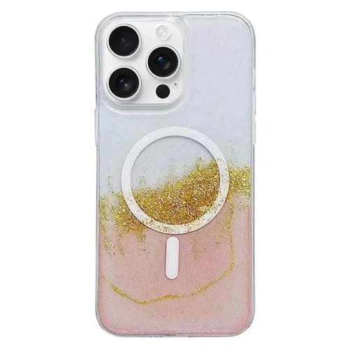 Funda híbrida TPU con Magsafe Apple iPhone 16 Pro (Rosa)