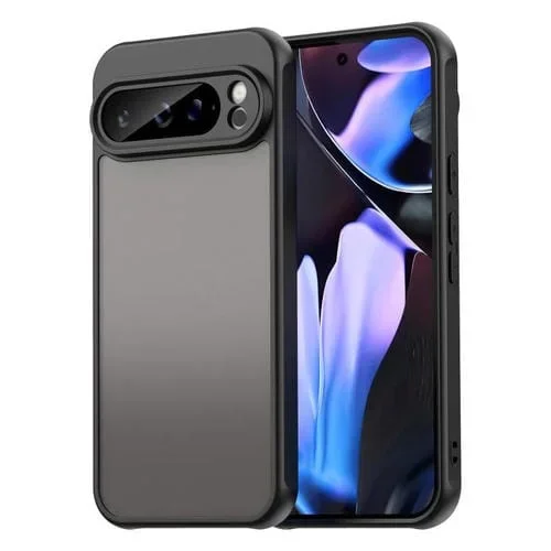 Funda híbrida TPU y PC Fan Dun Series para Google Pixel 9 Pro XL (Negra)