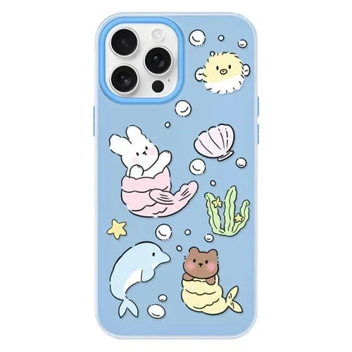 Funda híbrida TPU y PC para iPhone 12 Pro con Tacto Sedoso (Azul Marino)