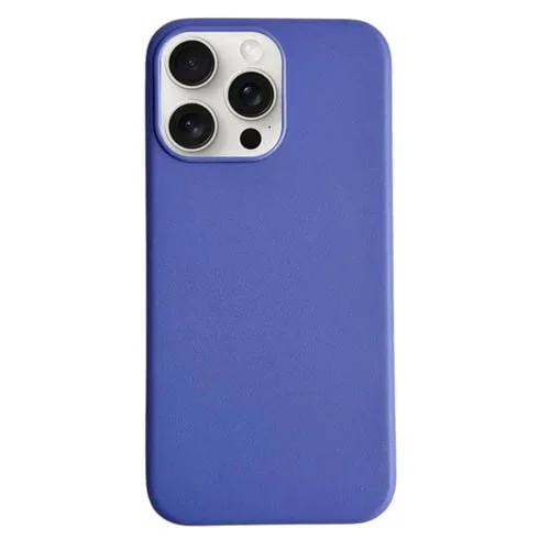 Funda Magnética Magsafe de Cuero para iPhone 16 Pro Max (Azul)