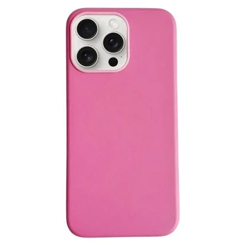 Funda Magnética Magsafe de Cuero para iPhone 16 Pro Max (Rosa)