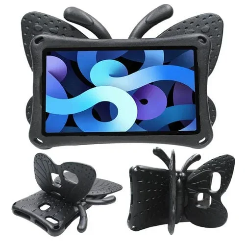 Funda para Galaxy Tab A7 Lite T220 T225 (2021) Soporte Eva Niños Protección Mariposo (Negro)