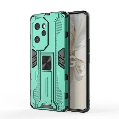 Funda para Honor 100 Pro Supersonic Armor PC Hybrid TPU para Teléfono (Verde)