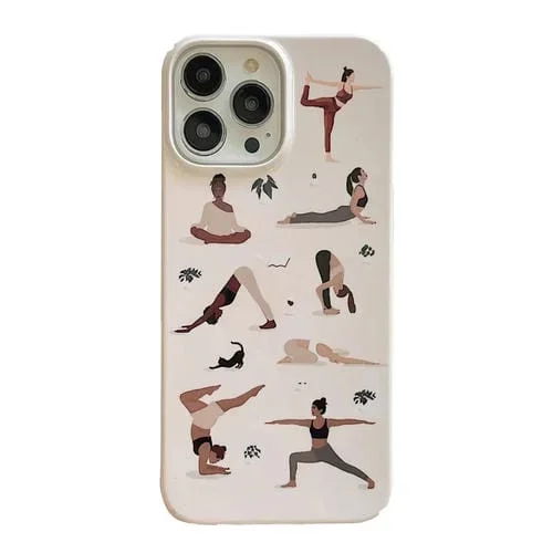 Funda para iPhone 11 Cartoon Film Craft Hard PC Phone Case Yoga