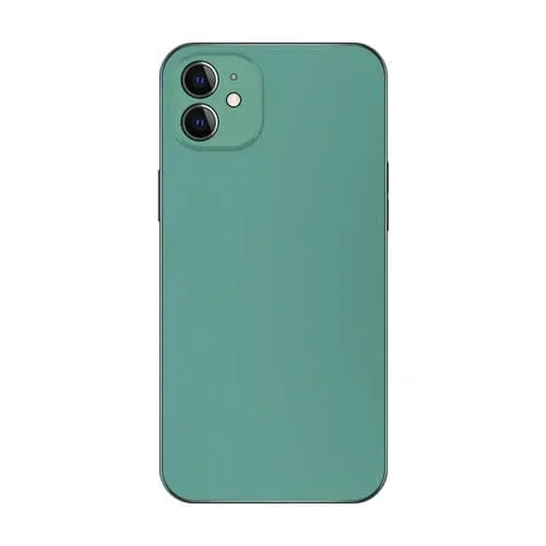 Funda para iPhone 11 Galvanoplastia Ag Frosted Phone Case (Verde)