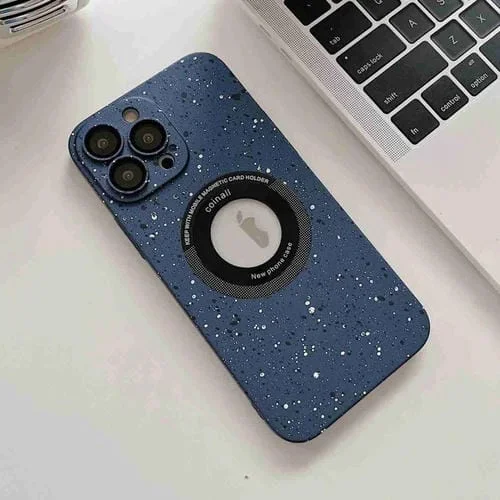 Funda para iPhone 11 Splash Ink Magsafe Magnética para Teléfono (Azul Real)