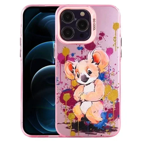 Funda para iPhone 12 Pro Max PC Animal Pattern Koala