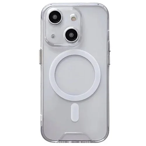 Funda para iPhone 14 Plus Magsafe Space Phone Case Transparente