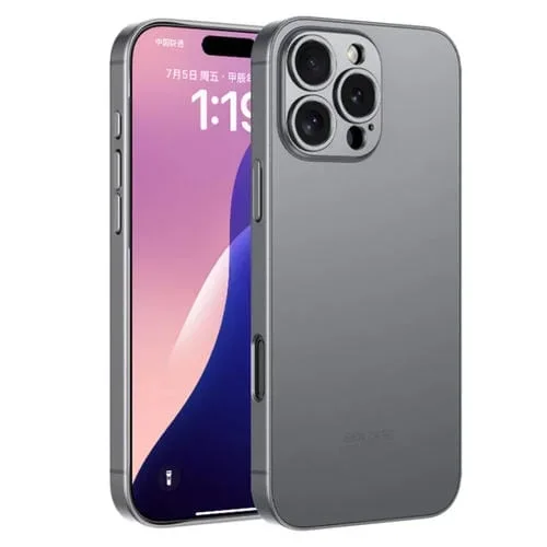 Funda para iPhone 16 Pro Gkk Ag Craft Skin Feel Cobertura Total (Gris Montaña)