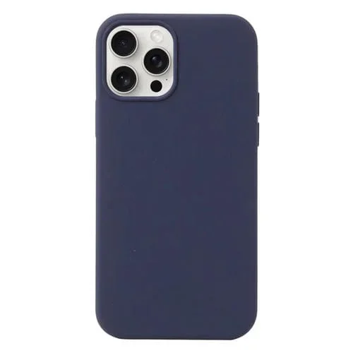 Funda para iPhone 16 Pro Max Silicona Líquida Protección (Azul Medianoche)