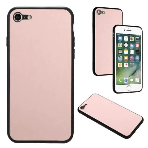 Funda para iPhone SE 2022/SE 2020/6/7/8 R20 Cuero Patrón (Rosa)
