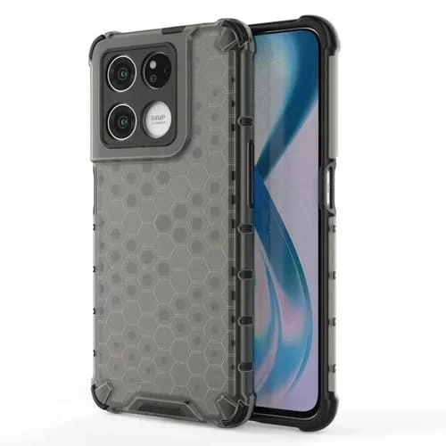 Funda para OnePlus Ace Racing a Prueba de Golpes Honeycomb PC + TPU (Negro)