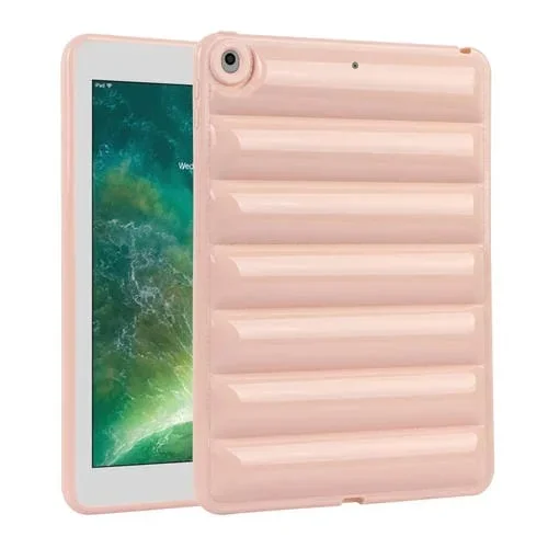 Funda para Tableta Eiderdown Cushion para iPad 9.7 2018 / 2017 a Prueba de Golpes (Rosa)