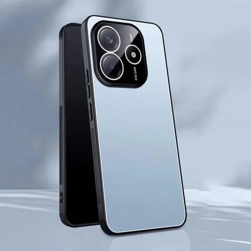Funda para Teléfono a Prueba de Explosiones de Metal de Aluminio Helado para Redmi Note 14 5G (Azul)