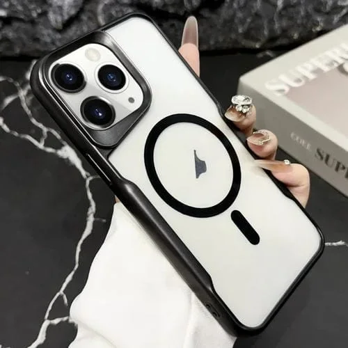 Funda para Teléfono Blade Galvanoplastia Esmerilada Magsafe para iPhone 11 Pro Max (Negro)