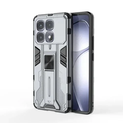 Funda para Teléfono con Soporte para PC y TPU Supersonic Global Redmi K70 Ultra 5G (Gris)
