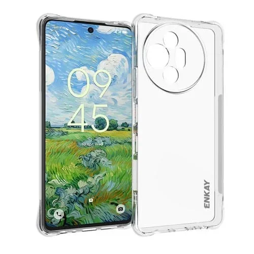 Funda para Teléfono Enkay Hat-Prince Transparente TPU Antigolpes para TCL 50 Nxtpaper y 50 Pro Nxtpaper