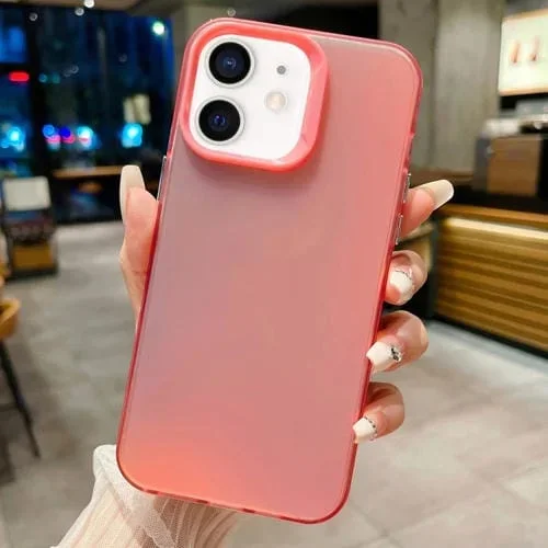 Funda para Teléfono iPhone 11 Imd Colorful Gradient PC con Caja de Acrílico (Rosa)