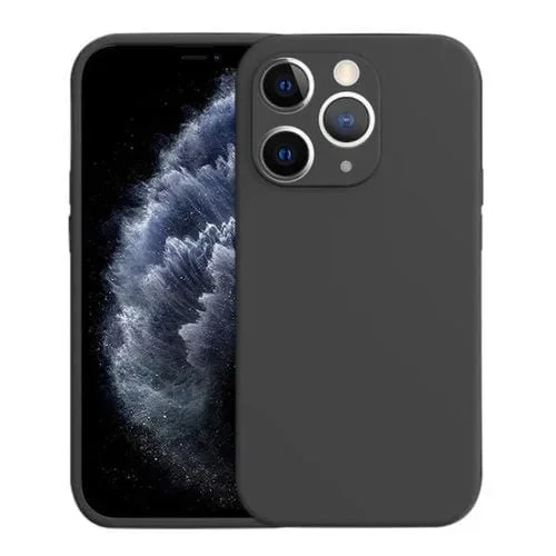 Funda para Teléfono iPhone 11 Pro Max Magsafe Silicona Líquida (Negro)
