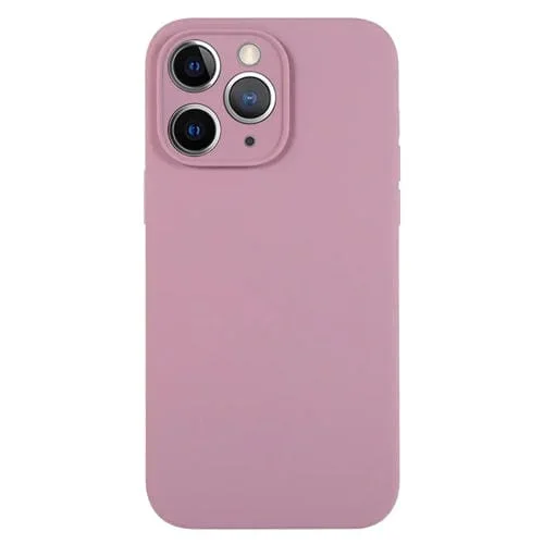 Funda para Teléfono iPhone 11 Pro Max Silicona Líquida Poro Fino (Grosella Negra)