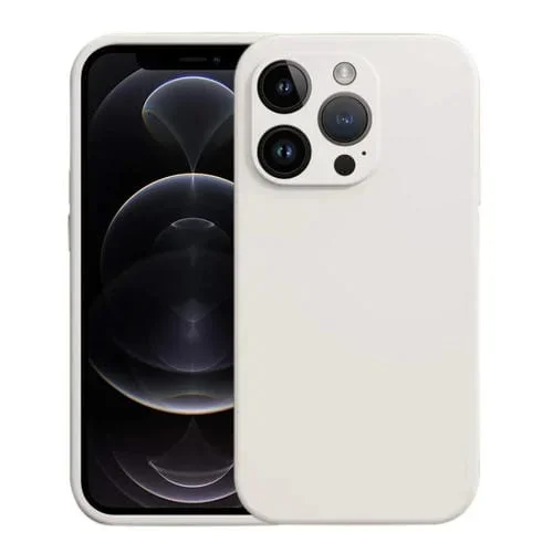 Funda para Teléfono iPhone 12 Pro Magsafe Silicona Líquida (Blanco)