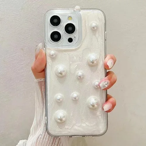 Funda para Teléfono iPhone 12 Pro Max Cream Gum Decoden TPU (Perla)