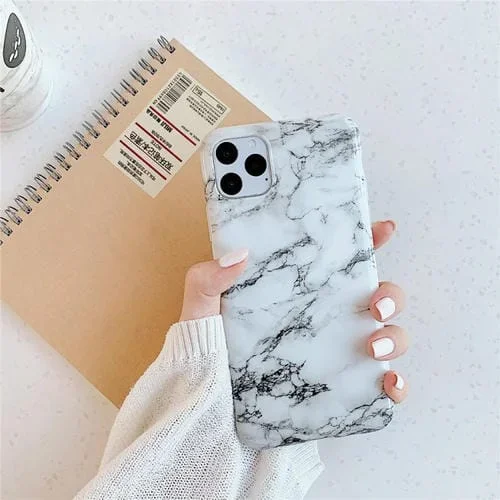 Funda para Teléfono iPhone 12 Pro Max TPU Smooth Marbled Imd Piedra Pómez F4