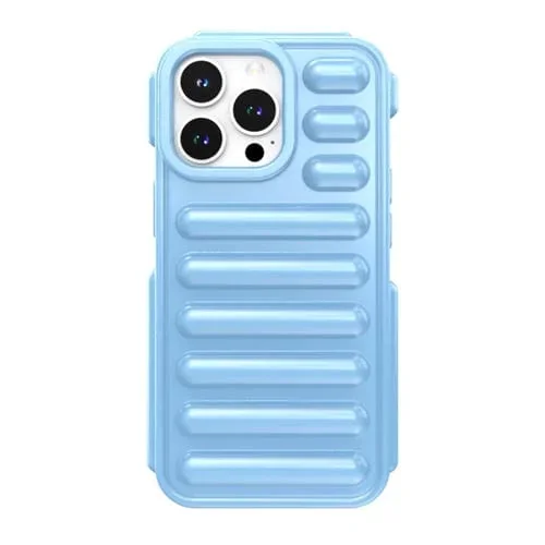Funda para teléfono iPhone 13 Pro Max Capsule Series TPU Candy Color (Azul)