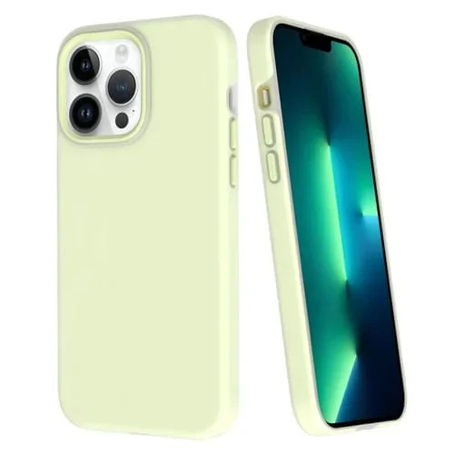 Funda para Teléfono iPhone 13 Pro Max Dopamina Agujero Grande PC (Verde)