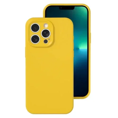 Funda para Teléfono iPhone 13 Pro Max Silicona Líquida Cobertura Total (Girasol)