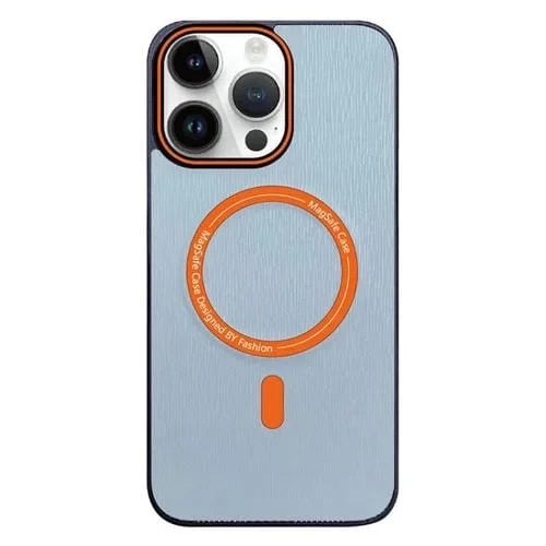 Funda para Teléfono iPhone 13 Pro Textura Madera Imitación Color Contraste (Azul Cielo)
