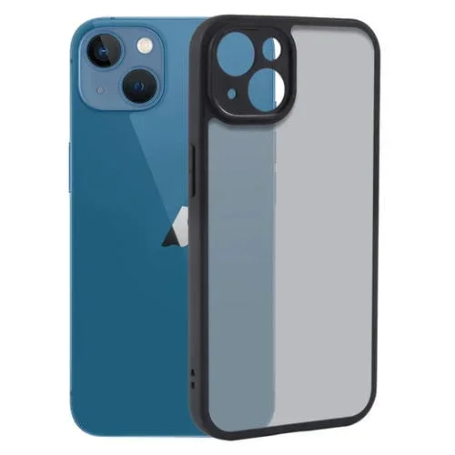 Funda para Teléfono iPhone 13 TPU + PC Función Protección (Negra)