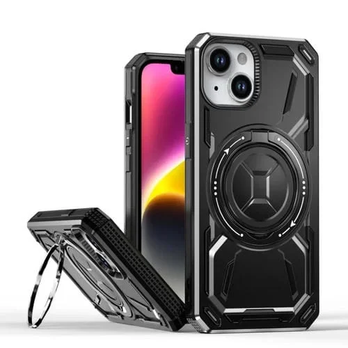 Funda para Teléfono iPhone 14 Armor Ii Series con Soporte Magnético Magsafe (Negro)