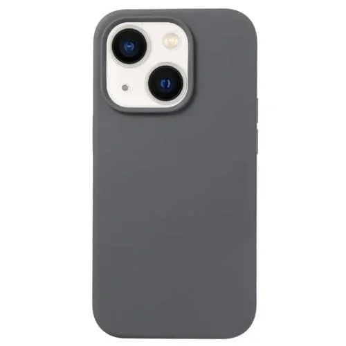 Funda para teléfono iPhone 14 Plus Silicona Líquida (Negro Carbón)
