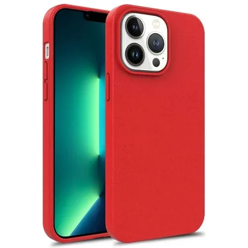 Funda para Teléfono iPhone 15 Pro TPU a Prueba de Golpes (Rojo)