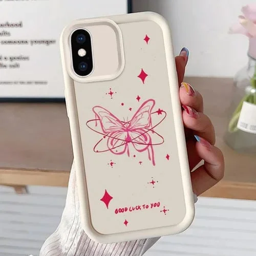 Funda para Teléfono iPhone Xs Max Diamond Sand TPU Cobertura Total (Blanco)