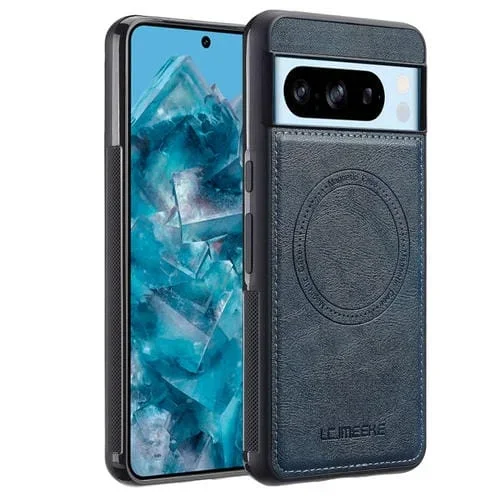 Funda para Teléfono Lc.Imeeke Magsafe para Google Pixel 8 Pro (Azul)
