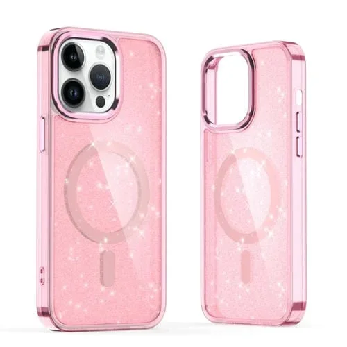 Funda para Teléfono Magsafe iPhone 12 Pro Max a Prueba de Golpes (Rosa)