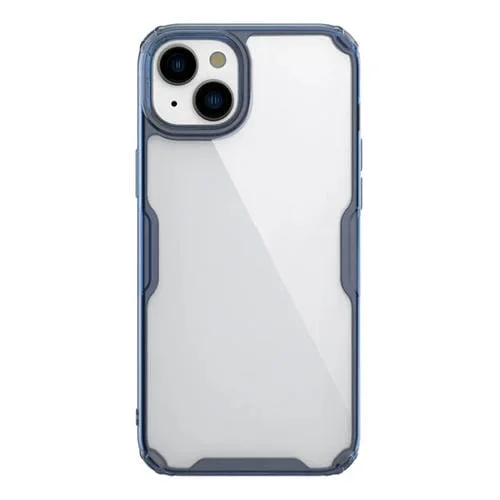 Funda para Teléfono Nillkin iPhone 15 Ultra Clear PC + TPU (Azul)