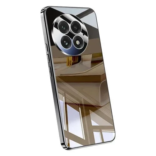 Funda para Teléfono OnePlus 13 a Prueba de Golpes con Cobertura Total y Cristal de Hielo (Negro)