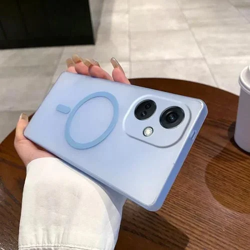 Funda para Teléfono OnePlus Nord CE3 Protección Frío y Hielo (Azul Transparente)