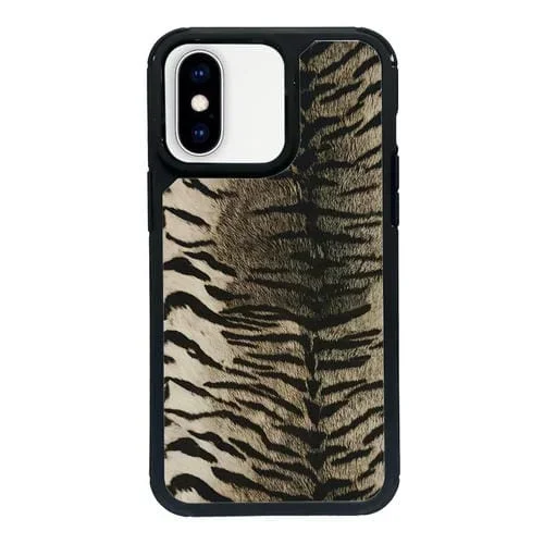 Funda para Teléfono PC iPhone X/Xs Cobertura Total (Patrón de Leopardo A)