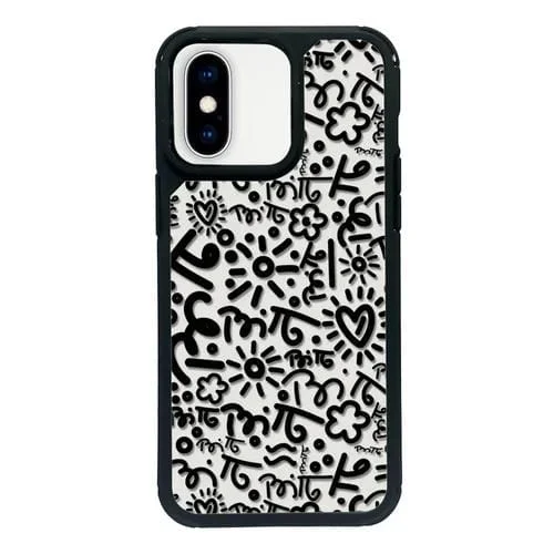 Funda para Teléfono PC iPhone Xs Max Cobertura Total (Geométrica A)