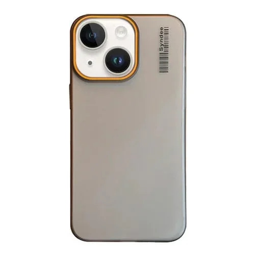 Funda para Teléfono PC Translúcida con Tacto de Piel de Arena Suave para iPhone 13 Mini (Negra)