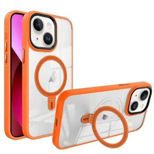 Funda para Teléfono Shield Armor Magsafe para iPhone 13 (Naranja)