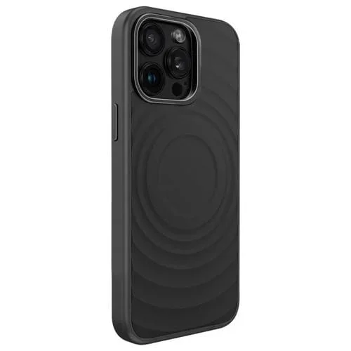Funda para Teléfono Silicona Líquida Titanio Magsafe iPhone 15 Pro (Negra)