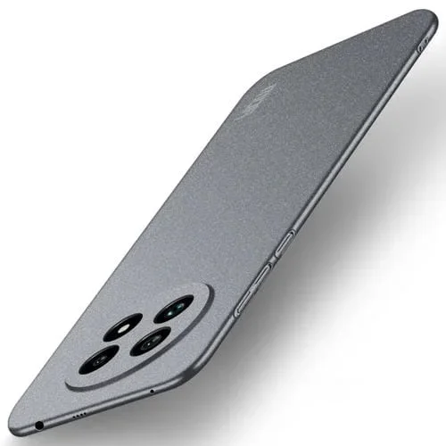 Funda para Teléfono Ultrafina con Todo Incluido de Policarbonato Esmerilado Mofi Fandun Series para Realme 13+ Global (Gris)