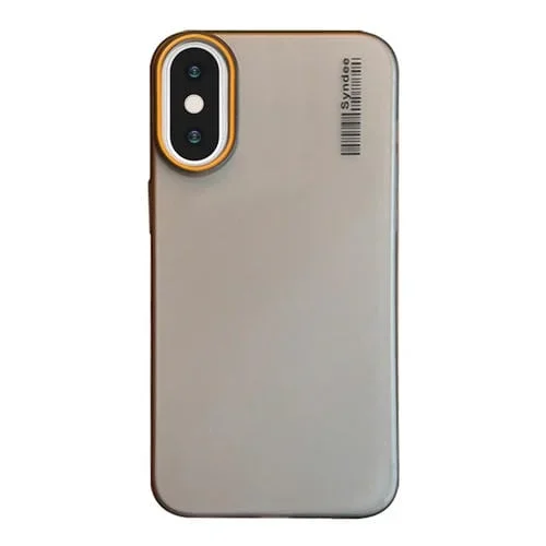 Funda PC Translúcida Tacto Suave Arena para iPhone Xs/X (Negra)